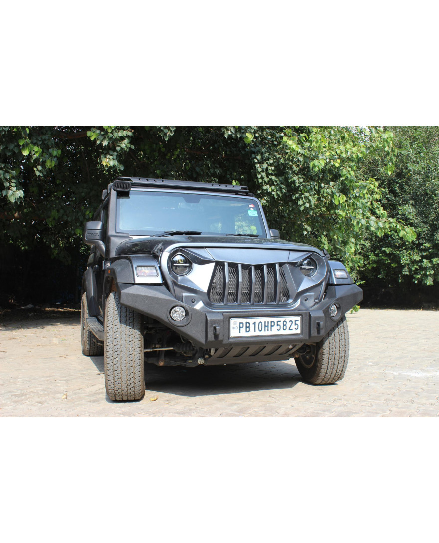 Bimbra 4x4 6 Slot Grill - Matt Black